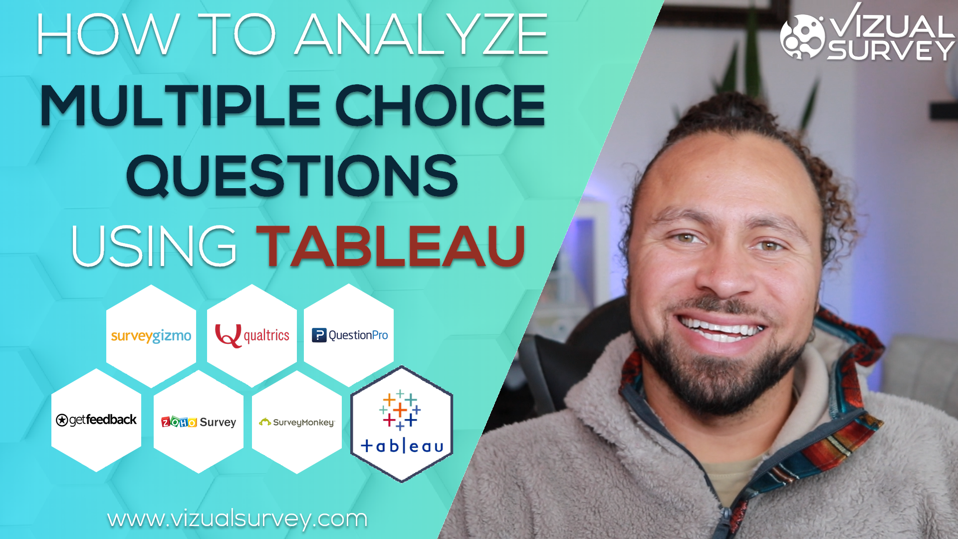 How to Analyze Multiple Choice Questions Using Tableau | Analyzing Survey Data with Tableau